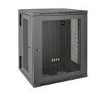 Tripp Lite Armoire rack à montage mural, profondeur de commutateur et profil compact 15U SmartRack, avec charnières dorsales