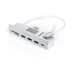 Satechi ST-UCICHS station d'accueil USB 3.2 Gen 1 (3.1 Gen 1) Type-C Argent
