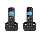 Teléfono Alcatel F860 DUO EU Teléfono DECT Identificador de llamadas Negro