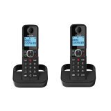 Teléfono Alcatel F860 DUO EU Teléfono DECT Identificador de llamadas Negro