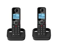 Teléfono Alcatel F860 DUO EU Teléfono DECT Identificador de llamadas Negro