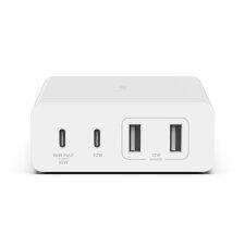 Belkin WCH010VFWH chargeur d'appareils mobiles Ordinateur portable, Smartphone, Tablette Blanc Secteur Intérieure