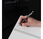 Stylo-bille schneider slider rave xb black edition         viscoglide trait extra large  encre bleue coloris noir