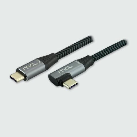 MCL MC1C99A3C1052CZ câble USB USB 3.2 Gen 2 (3.1 Gen 2) 2 m USB C Noir, Gris