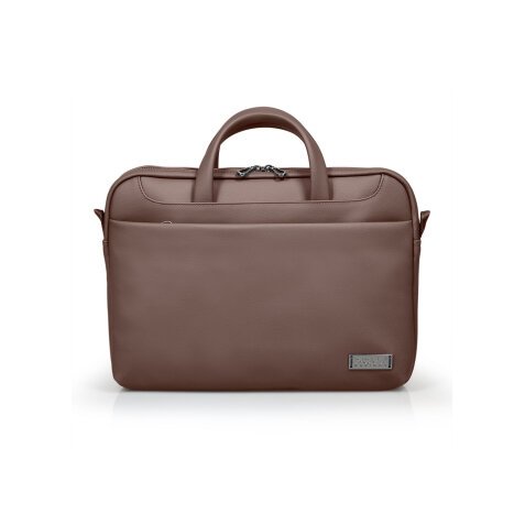 Port Designs Zurich Toploading 39,6 cm (15.6") Malette Marron