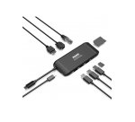 Port Designs 901913 hub & concentrateur USB 2.0 Type-C 5000 Mbit/s Noir