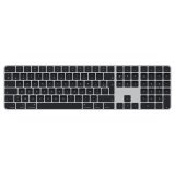 Apple Magic Keyboard with Touch ID and Numeric Keypad - keyboard - AZERTY - French - black keys