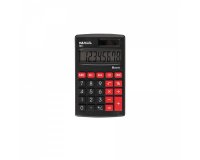 Calculatrice maul poche m8 8 chiffres ecran 1 ligne 3 touches memoires touche pourcentage calcul racines coloris noir