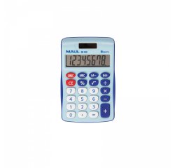 Calculatrice de bureau maul mj450 junior 8 chiffres       coloris bleu