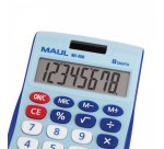 Calculatrice de bureau maul mj450 junior 8 chiffres       coloris bleu