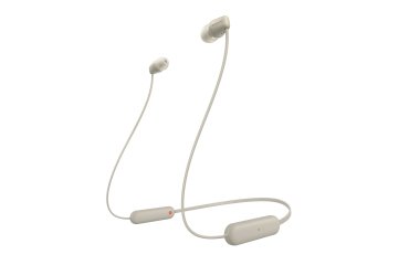 Sony WI-C100 Auriculares Inalámbrico Dentro de oído Llamadas/Música Bluetooth Beige