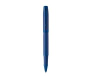 Stylo roller parker im monochrome bleu pointe fine   encre bleu etui cadeau