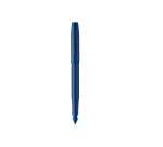 Stylo roller parker im monochrome bleu pointe fine   encre bleu etui cadeau