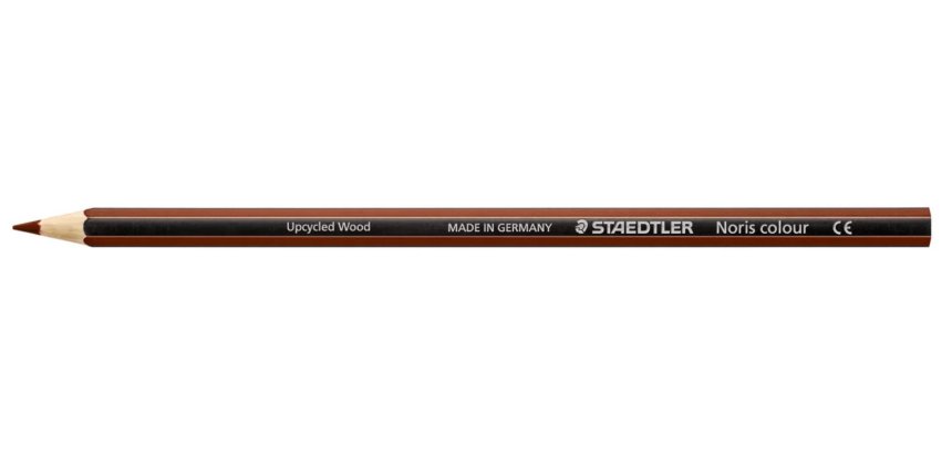 Crayons staedtler noris colour 185 coloris brun       pochette de 12