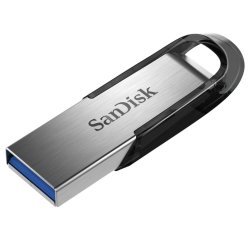 SanDisk Ultra Flair unità flash USB 64 GB USB tipo A 3.2 Gen 1 (3.1 Gen 1) Nero, Argento