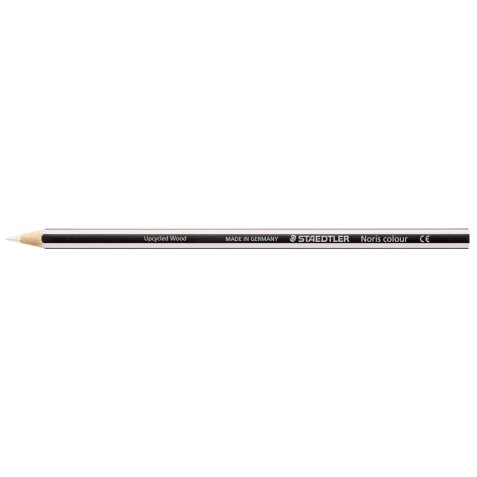 Crayons staedtler noris colour 185 coloris blanc      pochette de 12