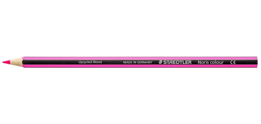 Crayons staedtler noris colour 185 coloris rose       pochette de 12