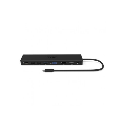 Port Designs 901906-W station d'accueil Avec fil USB 3.2 Gen 2 (3.1 Gen 2) Type-C Noir