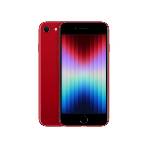 Apple iPhone SE (3rd generation) - (PRODUCT) RED - Rot - 5G Smartphone - 128 GB - GSM