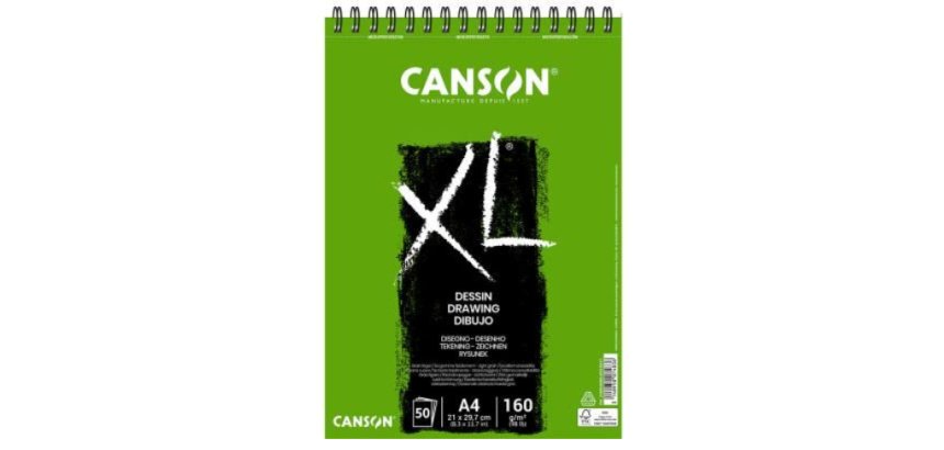 Bloc de 50 feuilles de papier dessin XL DESSIN 10 160g A3