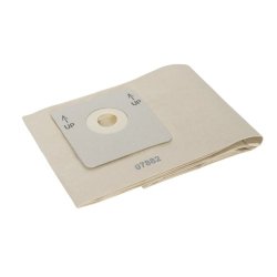 Lot de 10 Sacs d'aspiration Beige en papier capacité 8 litres pour aspirateur Go