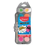 Pastilles de peinture COLOR'PEPS, 12 couleurs