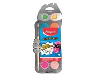 Pastilles de peinture COLOR'PEPS, 12 couleurs