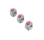 Set créatif 3 têtes de coupe pour rogneuse 507 génération 3: vague,prédécoupage,pliage 00980-14986