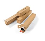 Tube d'expédition, pour format B0, couleur: marron