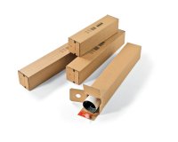 Tube d'expédition, pour format B0, couleur: marron