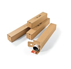 Tube d'expédition, pour format B0, couleur: marron