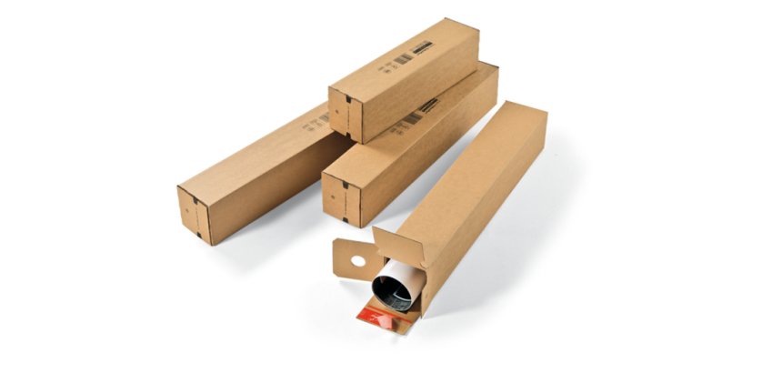 Tube d'expédition, pour format B0, couleur: marron
