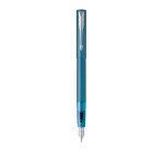 Blister de 3 recharges bille QuinkFlow. Pointe moyenne. Encre bleue