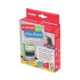 Tampon 'Je marque mes p'tites affaires', vert