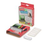 Tampon 'Je marque mes p'tites affaires', vert