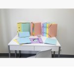 Protege-documents exacompta aquarel polypropylene         semi-rigide 60 pochettes 120  vues