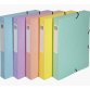 Boite de classement exabox aquarel a4 dos 40mm assortiment