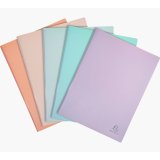 Protège-documents en polypropylène semi-rigide Aquarel PP 120 vues - A4 - Couleurs assorties