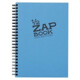 1/2 Zap Book carnet spiralé 80F A5 80g - Aléatoire