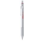 Portemine rotring 600 mecanisme 3 en 1 mine 0,5 mm  et stylo-bille grip coloris   argent