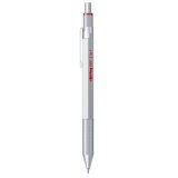 Portemine rotring 600 mecanisme 3 en 1 mine 0,5 mm  et stylo-bille grip coloris   argent