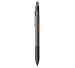 Portemine rotring 600 mecanisme 3 en 1 mine 0,5 mm  et stylo-bille grip coloris   noir