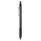 Portemine rotring 600 mecanisme 3 en 1 mine 0,5 mm  et stylo-bille grip coloris   noir