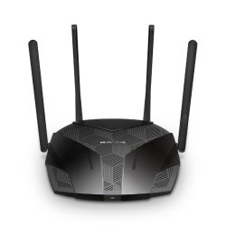 Mercusys MR80X router inalámbrico Gigabit Ethernet Doble banda (2,4 GHz / 5 GHz) Negro