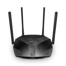 Mercusys MR80X router inalámbrico Gigabit Ethernet Doble banda (2,4 GHz / 5 GHz) Negro