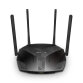 Mercusys MR80X router inalámbrico Gigabit Ethernet Doble banda (2,4 GHz / 5 GHz) Negro