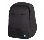 Sac à dos pour PC portable SAFEPAK RPET ANTIGUA, noir