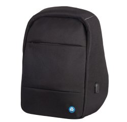 Sac à dos pour PC portable SAFEPAK RPET ANTIGUA, noir