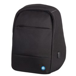 Sac à dos pour PC portable SAFEPAK RPET ANTIGUA, noir