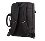 Sac multifonctionnel 3-en-1 rPET BARBADOS, noir